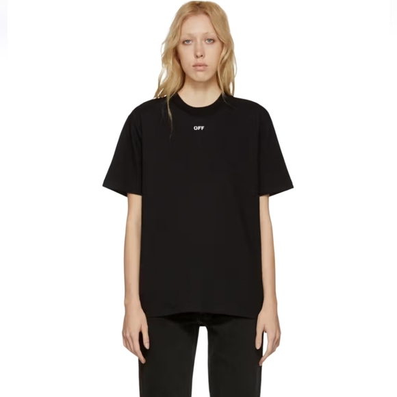 Off-White Diagonal Flower Shop Virgil Abloh 2018 Collection Tee Shirt Size M - Picture 1 of 12